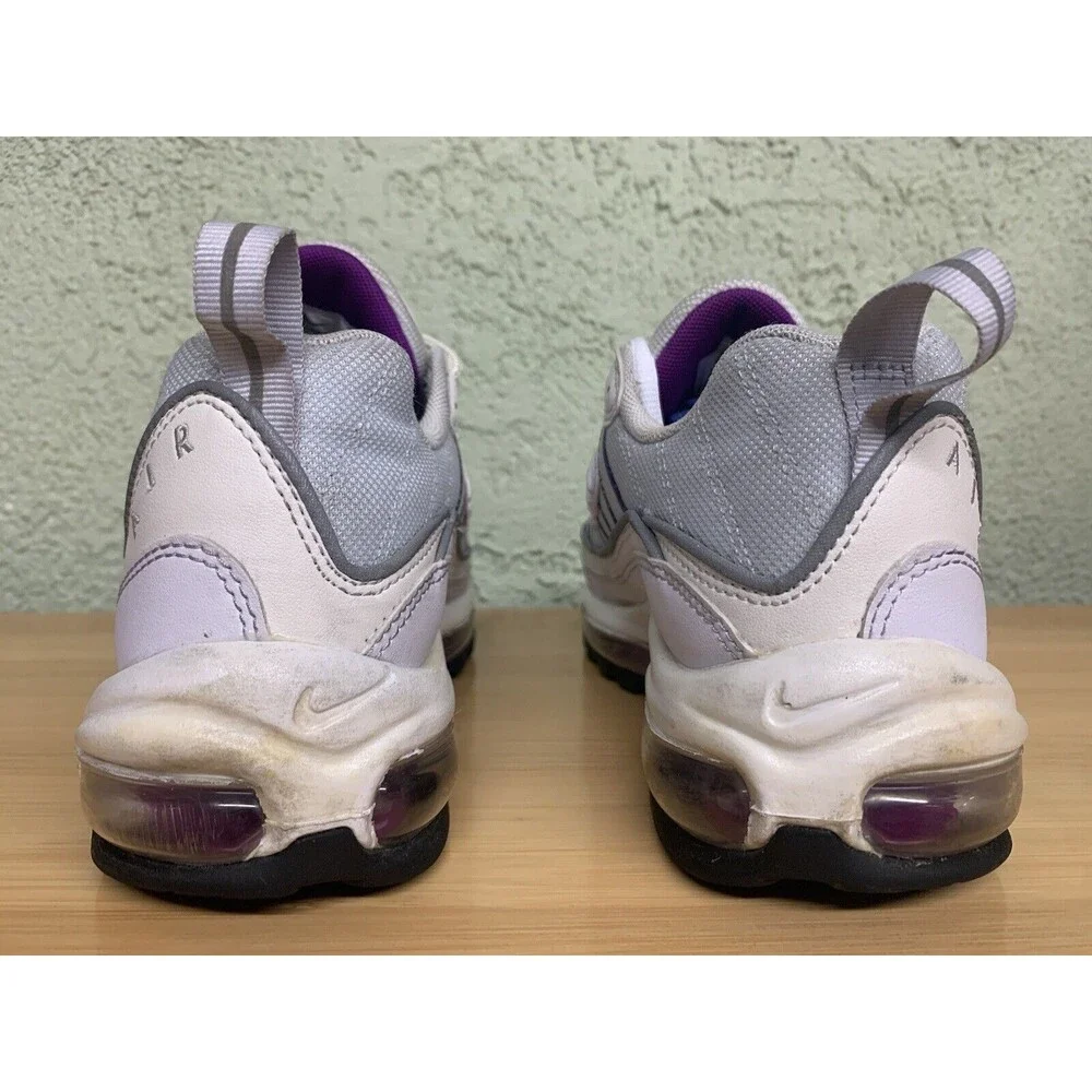 Nike Air Max 98 Training Shoes Womens 8 Mens 6.5‎ Grey Purple AH6799-023